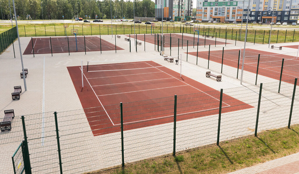 volleyball court